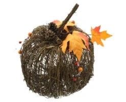 Kürbis "Herbstakzente" 300x300x250 In Braun