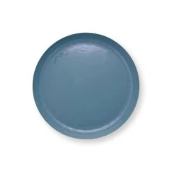Pip Studio Tablett "Enamelled Dark Blue" In Blau - 50cm