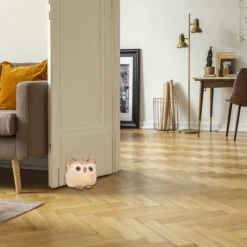 10x Türstopper "Eule" In Braun -Heimdekorations Geschäft relaxdays 10x turstopper eule in braun 2