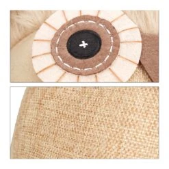 10x Türstopper "Eule" In Braun -Heimdekorations Geschäft relaxdays 10x turstopper eule in braun 5