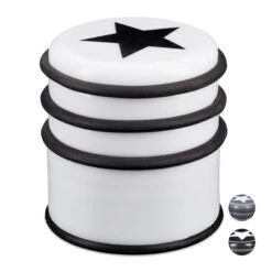 1x Türstopper In Weiß