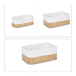 3x Aufbewahrungskorb Bad In Natur