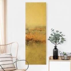 Heimdekorations Geschäft 15 Heimdekorations Geschäft -Heimdekorations Geschäft wallart leinwandbild gold gold grauer nebel in grau 1