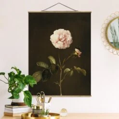 Heimdekorations Geschäft 21 Heimdekorations Geschäft -Heimdekorations Geschäft wallart stoffbild barbara regina dietzsch essig rose mit hummel in braun 1